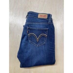 Levis Shaping Skinny‎ Women's Sz 24x29 Dark Wash Skinny Fit Jeans Leggings Pants